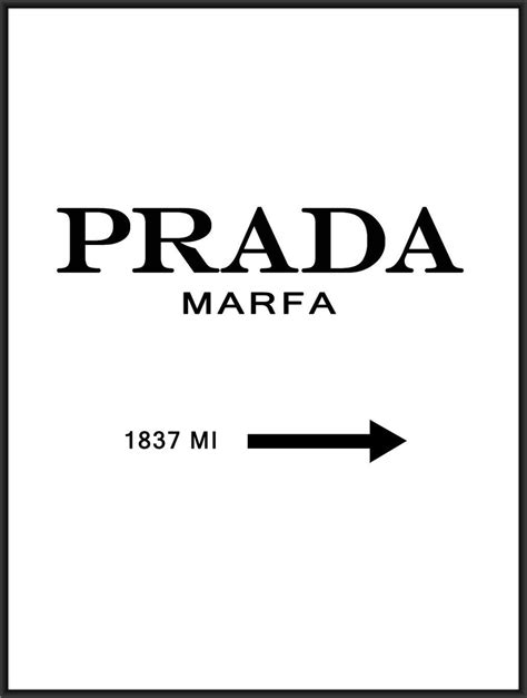 prada marfa poster meaning